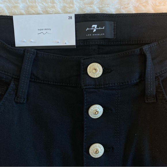 7 For All Mankind
The High-waist ankle Skinny Slim Illusion luxe Jeans - Picture 6 of 8